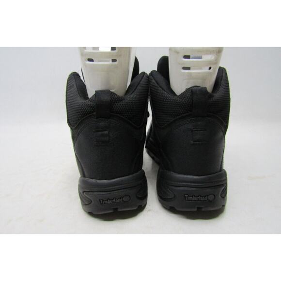 Timberland Mens Size 11.5 M Black Leather Lace Up Ankle Hiking Boots